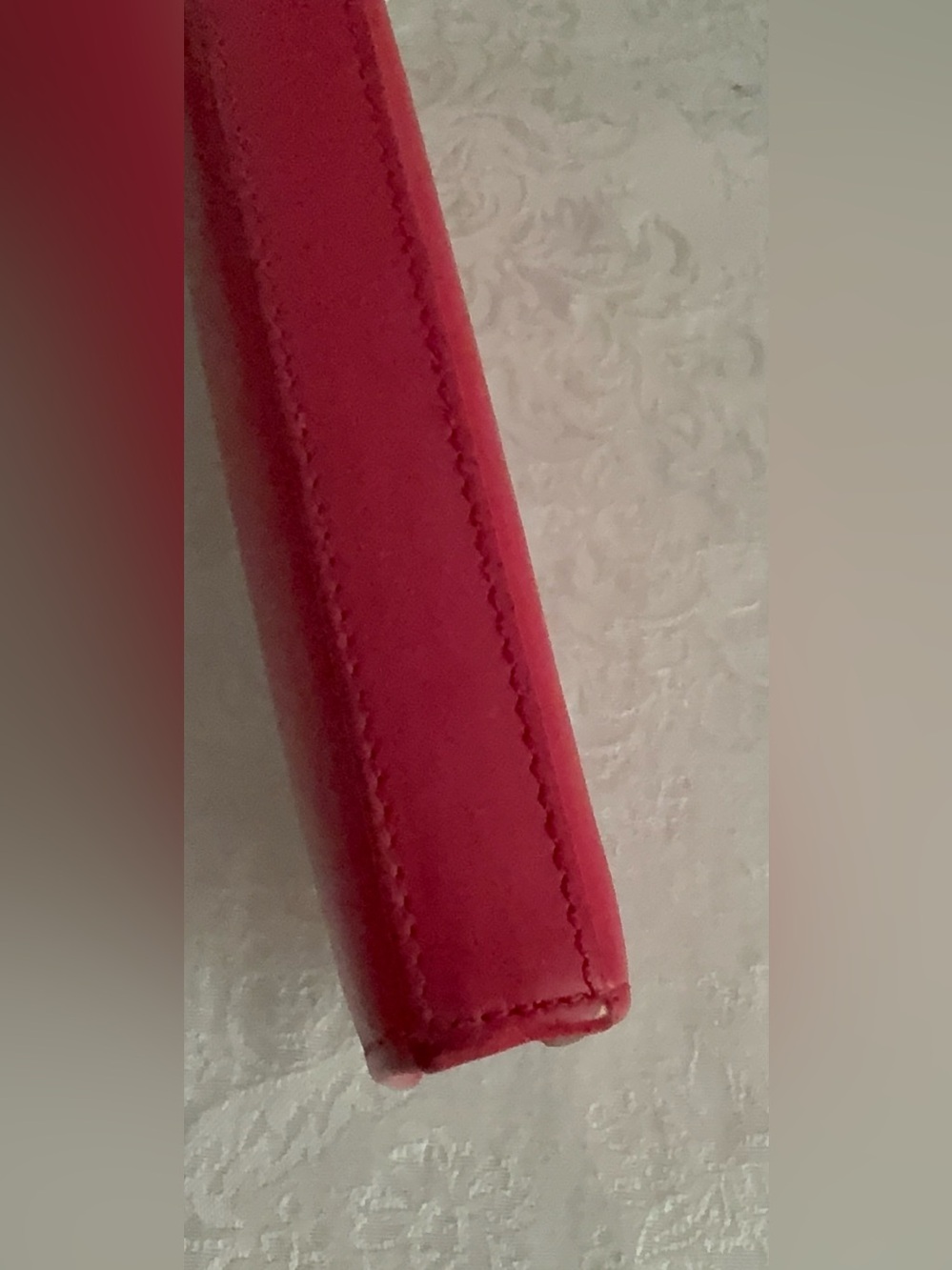 Saint Laurent Pink Leather Zip Wallet with Gold Hardware - Picture 13 of 17
